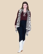 6716 - Animal Print Fall Fashion Vest
