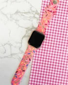 Sprinkles Printed Silicone Smart Watch Band