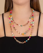 72936 - Layered Beaded Necklace