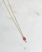 Cubic Zirconia Wine Pendant Necklaces