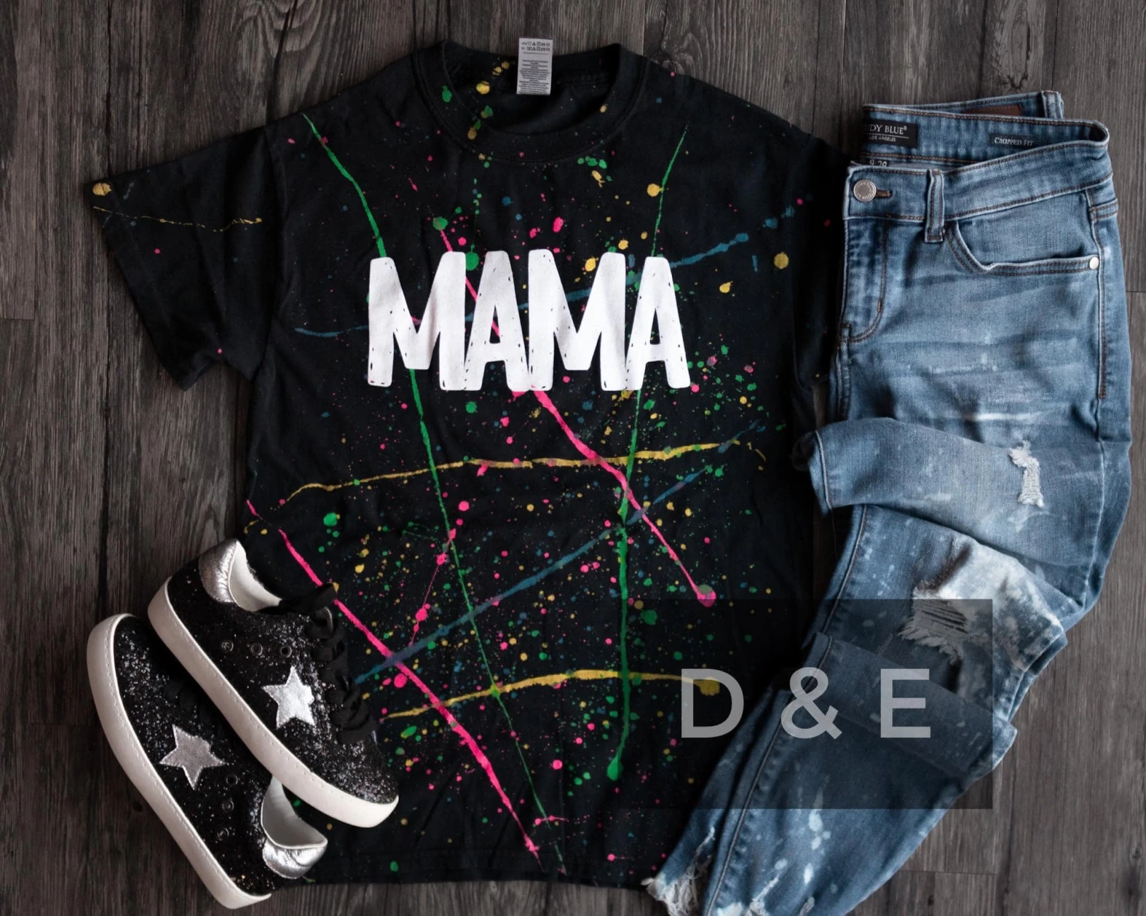 Mama Splatter Graphic Tee