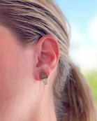 Dessert Enamel Stud Earrings