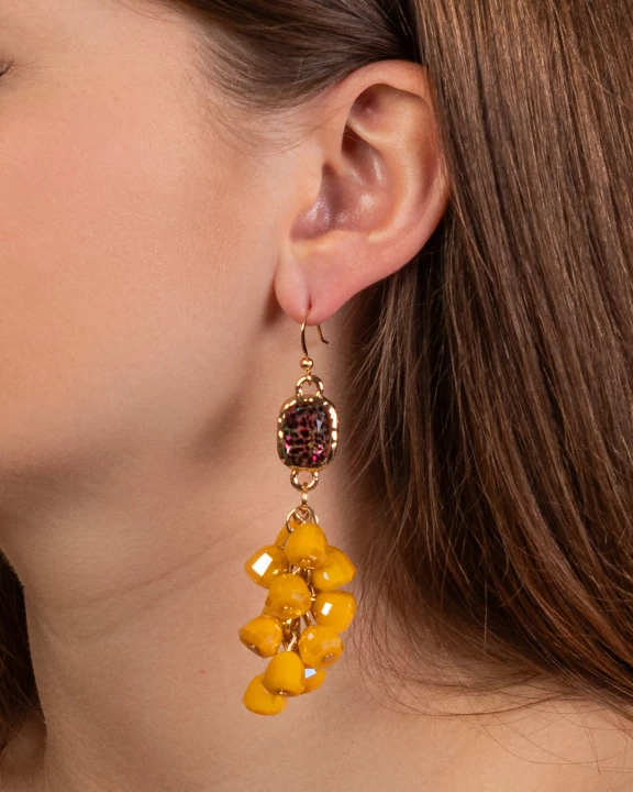 93214 - Crystal Drop Earrings