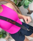 'Love' Beaded Bag Straps