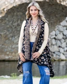 6716 - Animal Print Fall Fashion Vest