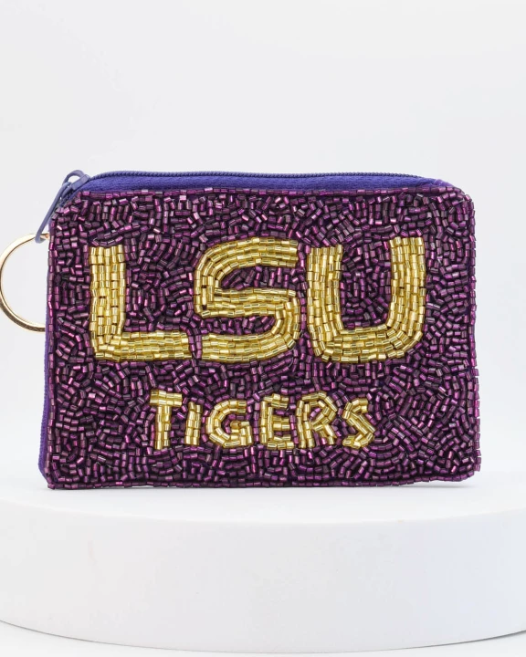 LSU Tigers Keychain Pouch