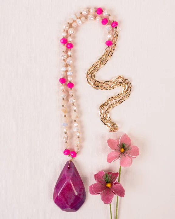 72979 - Natural Stone Necklace
