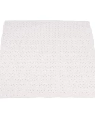 Carnelian Peaches and Black and White Polka Dot Newcastle Blanket