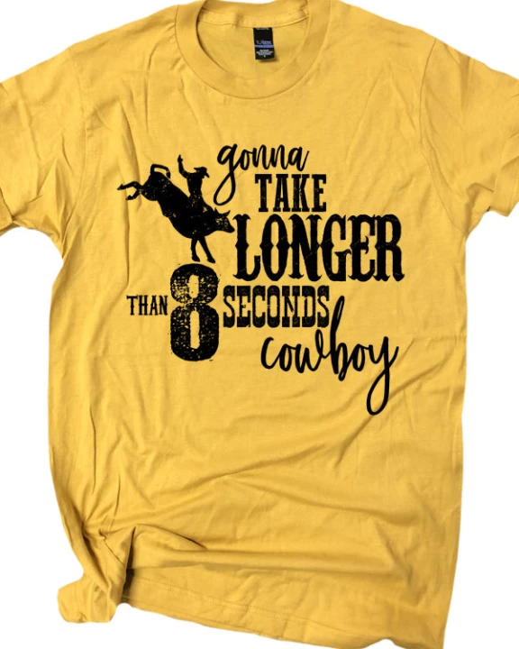 8 Seconds Cowboy Tee