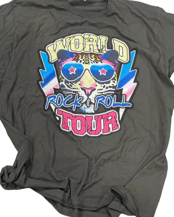 World Tour Rock and Roll Tee