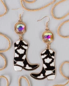 93297 - Cowboy Boot Earrings