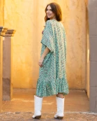 8933 - Geometric Print Duster