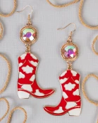 93297 - Cowboy Boot Earrings