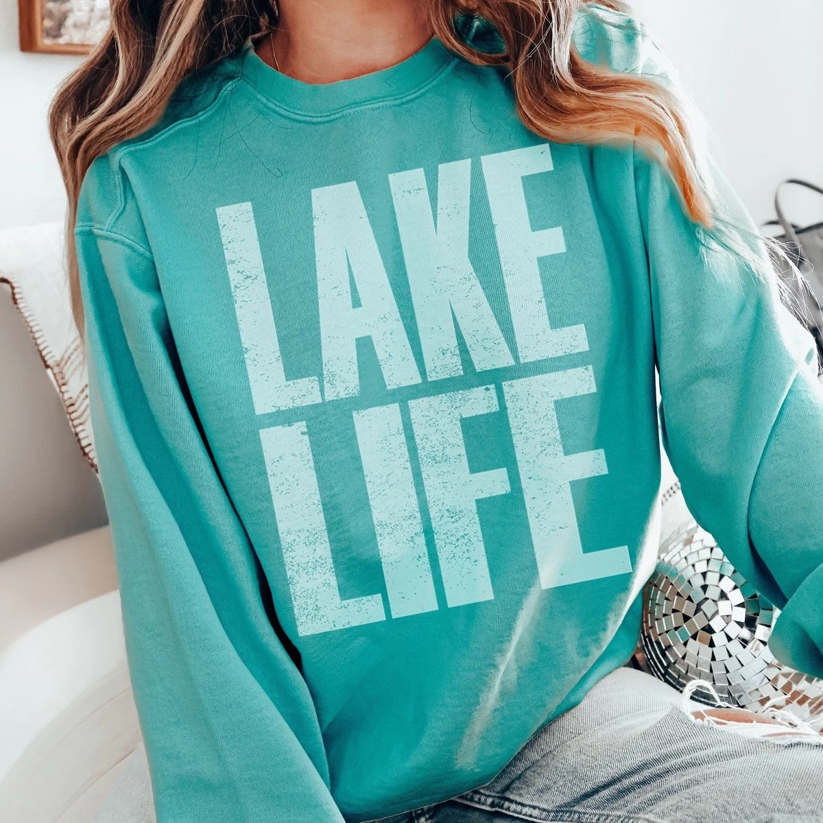 Lake Life Comfort Colors Wholesale Crew